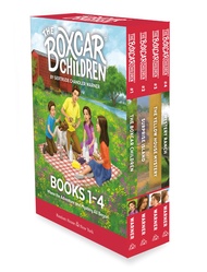 The Boxcar Children Mysteries Boxed Set 1-4: The Boxcar Children; Surprise Island; The Yellow House;