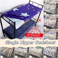 READY STOCK 💥 Single Zipper Bedsheet / Cadar Berzip / 单人拉链床单