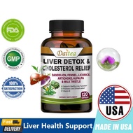 100% Original products.120 Capsule.100% Natural Liver Cleanse Detox Health Supplement.Ee
