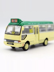 Tiny Limited Micro Shadow 1/76 Coaster Coaster Bus Hong Kong Quanwan West Line Small Bus Model Out o