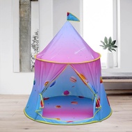 [Homyl478] Space Themed Play Tent Pretend Play Tent Kids Play House Easy Assemble Outer