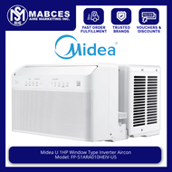 Midea-U Shape 1hp Window Inverter Aircon - FP-51ARA010HEIV-U5