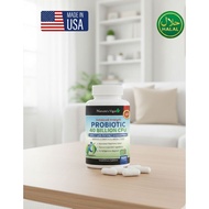 NATURE'S VIGOR Probiotic Capsules – Gut Health, Immunity & Wellness Support (60g)