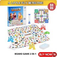 Board game A Little Flying Detective 2 in 1 Detective game and airplane chess - B4KIDS