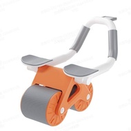 【100% Authentic】Automatic Rebound Abdominal Roller. Elbow Support Abdominal Fitness Roller