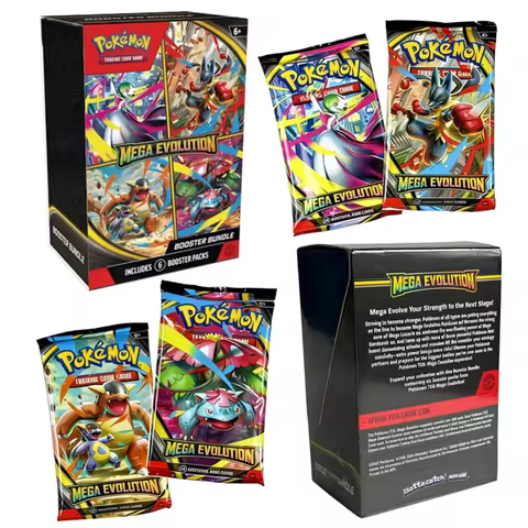 72 Sheets Pokemon Card Booster bundle Charizard MEGA EVOLUTION PHANTASMAL FIAMES GX V EX English ME0