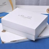 典雅白色胖馬卡龍盒包裝盒8粒裝45元 烘焙包裝盒,雪Q餅盒,蛋黃酥盒.司康包裝盒,綠豆糕盒 小蛋糕盒