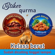 AL QASSIM DATE STICKER SUKARI DATE STICKER/ DATE LABEL/ / / DATE STICKER RAMADHAN AND RAMADHAN/