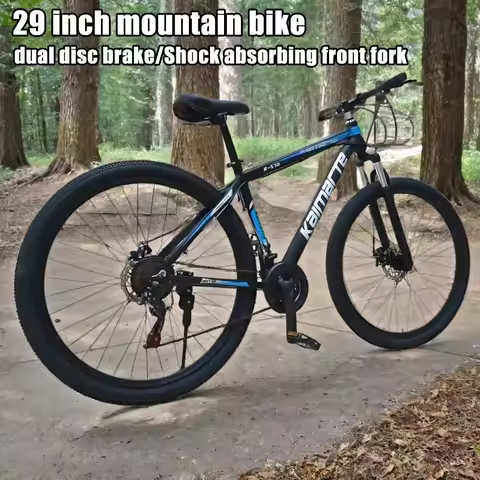 shock absorbing double disc brake 29 inch MTB mountain bike double disc brake gravel bike radial whe