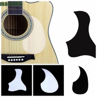 MAOYE Transparent Guitar Guard, ABS Water-shaped Transparent Acoustic Guitar Pickguard, Bird-shaped Self Adhesive Replacement Anti-Scratch Classical Guard Plate Protects Guitar