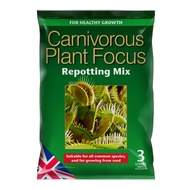 Growth Technology Carnivorous Plant Focus Repotting Mix 3 Litres (Carnivorous Growing Medium Wetland