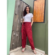 ️ Hmong Pants With Label Style Cotton With Printed Pattern Mud Mask (Express Delivery)