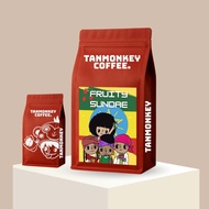 Tanmonkey Coffee เมล็ดกาแฟคั่ว  Blend Coffee Ethiopia 4 Geisha Blend Fruity Sundae คั่วอ่อนกลาง
