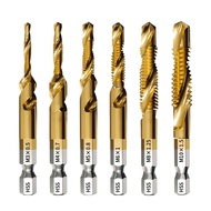 Self-Tapping Tool Drill Bit Drill Bit Tapping Tap Sleeve Tapping Handy Tool Drilling Tapping All-in-
