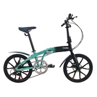 【SG STOCK  |Free Installation 】]Livfit Dream-4 Series Foldable Bicycle Folding Bike Aluminium Frame Shimano 7 Speed