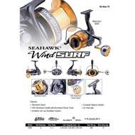 SEAHAWK WINDSURF 6000 SURF REEL