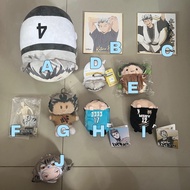 Bokuto KOUTARO OIKAWA TOORU HAIKYUU OFFICIAL MERCH NITOTAN PLUSH SHIKISHI TENORINZU NORU MSBY FUKURO