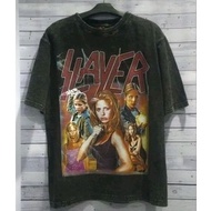 The Vampire Slayer TV Buffy Series T-Shirt | Oversized T-Shirt Vintage Wash | Buffy The Vampire Slay