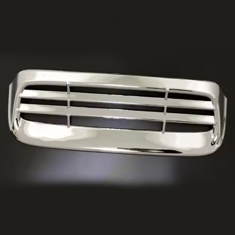 For Toyota Hilux Chrome Parts ABS Car Styling Hilux Accessories Small Hood Scoops Outlet Cover For t