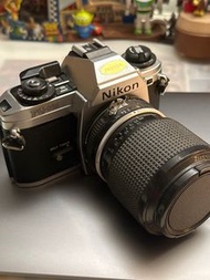 Nikon FG20 菲林相機連鏡頭