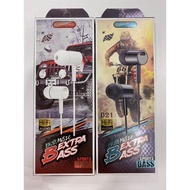 🔥Ready Stock🔥D21 3.5mm Champ Earphone In-ear Stereo Sound Earphone