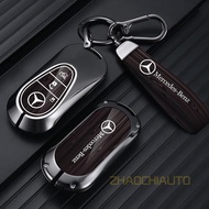 Car Remote Key Case For Mercedes Benz Maybach S580 A-B-C-M-CLA-CLS-E-G-GLB-GLE-R-SL Class AMG EQC GL