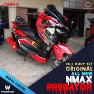 ORIGINAL Full Body Set All New NMax Predator 2020 - Merah Ferrari