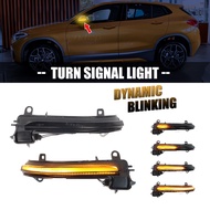 2Pcs Dynamic rearview mirror indicator light Turn Signal light for BMW X1 F48 2016-2018 2 Series F45