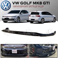 VOLKSWAGEN GOLF MK8 GTI R LINE REVOZPORT FRONT LIP BUMPER SKIRT LIP VW GOLF 8 RLINE GTI V-LIP DEPAN 