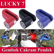 GEMBOK MOTOR CAKRAM ANTI MALING/GEMBOK SEPEDA LISTRIK/GEMBOK SEPEDA MOTOLOCK - Gembok Motor Anti Maling / Kunci Gembok Pengaman Motor Anti Maling Grip lock Motorbike