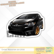 Stiker Sticker Vinyl Laminasi Glosy HONDA JAZZ GK5 Vol 15