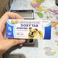 Papi Doxy Tablet 100mg per tab Antibacterial Doxycycline for Pets Dogs Cats 1 Piece Tablet