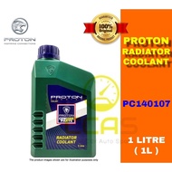 ♠  100  ORIGINAL Proton Genuine Radiator Coolant Hijau 1L Green - PC140107 - Suitable for all Vehicle Model Proton - 1Litre