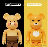 現貨💢100% RYAN 春植 bearbrick 🐻 韓國限定 Be@rbrick x Kakao Friends 100% 400% 1000%  medicom bearbrick 限量發售🚨
