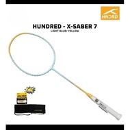 Hundred Hndrd X-Saber 7 X Saber 7 Badminton Racket Complete Set Original