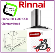 Rinnai-RH-C209-GCR-Chimney-Hood / FREE EXPRESS DELIVERY