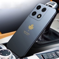 For Lenovo Legion Y70 2026 Case Soft Silicone Maple Leaf Shape for Lenovo Legion Y70 2026 Back Cover