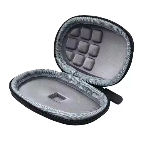 New 1Pcs Black Hard EVA Travel Case Mice Bag For MX Anywhere 3/2 MX Master 3S Portable Mouse Storage