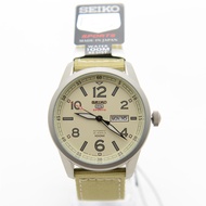 Seiko 5 SRP635J1 Sports Men's Beige Nylon Strap Watch