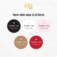 Thank You sticker, Thank You