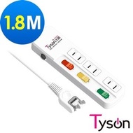 YoYo 3C Tyson Taishun Electric Industry TS-233AS 2 Holes 3 Cut 3 Seats Extension Cord (Steering Plug