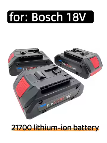 Premium 18V lithium-ion battery pack, 4Ah-6Ah,compatible with Bosch 18V GBA18V80 MAX cordless power 