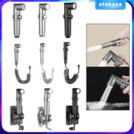 [Etekaxa] Handheld Bidet Sprayer Toilet Water Sprayer Portable Multiple Uses Cloth Diaper