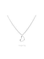 OriginAg - Silver Heartline Necklace