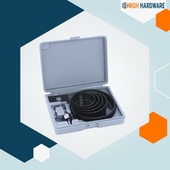 WGH 8pcs Hole Saw Set 64-127mm Carbon Steel Wood Work Cutting Drill Bit Plasterboard Ceiling