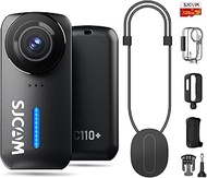 SJCAM C110Plus,4K POV Magnetic Action Camera (128GB),170° FOV Video,6-Axis Stabilization,Werable Bod