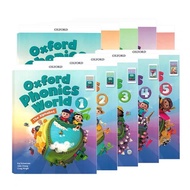 Oxford Phonics Word Level 1-5 Full set / 5 Textbooks + 5 Workbooks