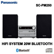 PANASONIC SC-PM250 HIFI SYSTEM 20W BLUETOOTH