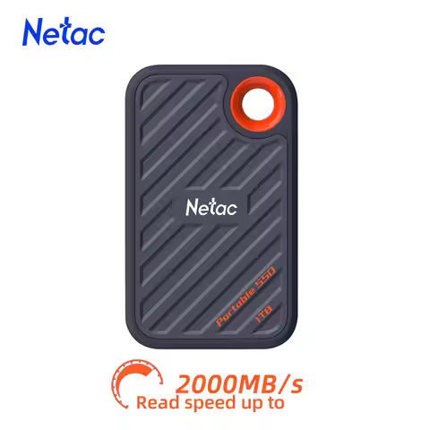 Netac External SSD 1TB Portable SSD 512G 2TB External Hard Drive USB3.2 Gen2x2 Solid State Disk for 