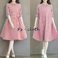 { THABI } GL 350 JUMBO SALUR KOREAN DREES/ WOMEN'S DRESS/ MODERN WOMEN'S CLOTHES/ KOREAN WOMEN'S DRE